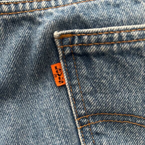 Vintage Women's Levi’s light wash 517 Bootcut Jeans – Made in USA – Size 34 - Picture 9 of 13